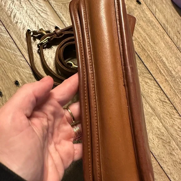 Vintage coach pocket purse British tan - Picture 10 of 10